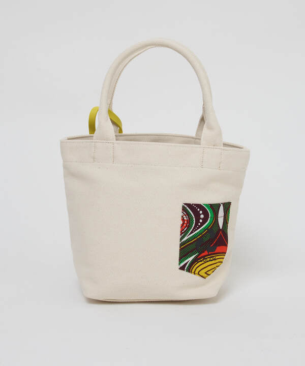 Recycled Canvas Tote Bag (Small) YELLOW