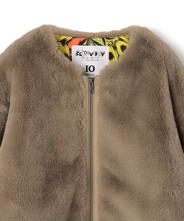 Fake Fur Blouson BEIGE | アウター | CLOUDY公式通販サイト