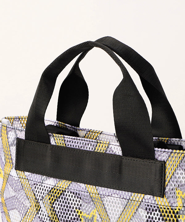 African Textile Mesh Tote Bag (Small) BLACK | バッグ | CLOUDY公式 