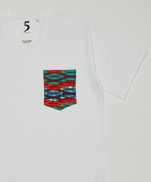 Pocket T-SHIRTS Vneck 332