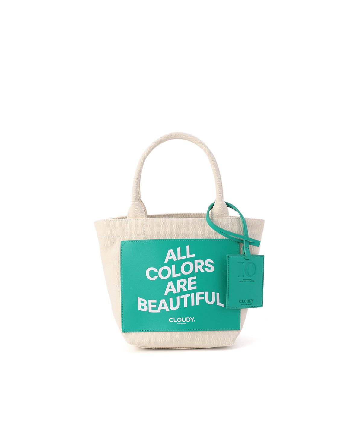 Recycled Canvas Tote (Small )E.GREEN