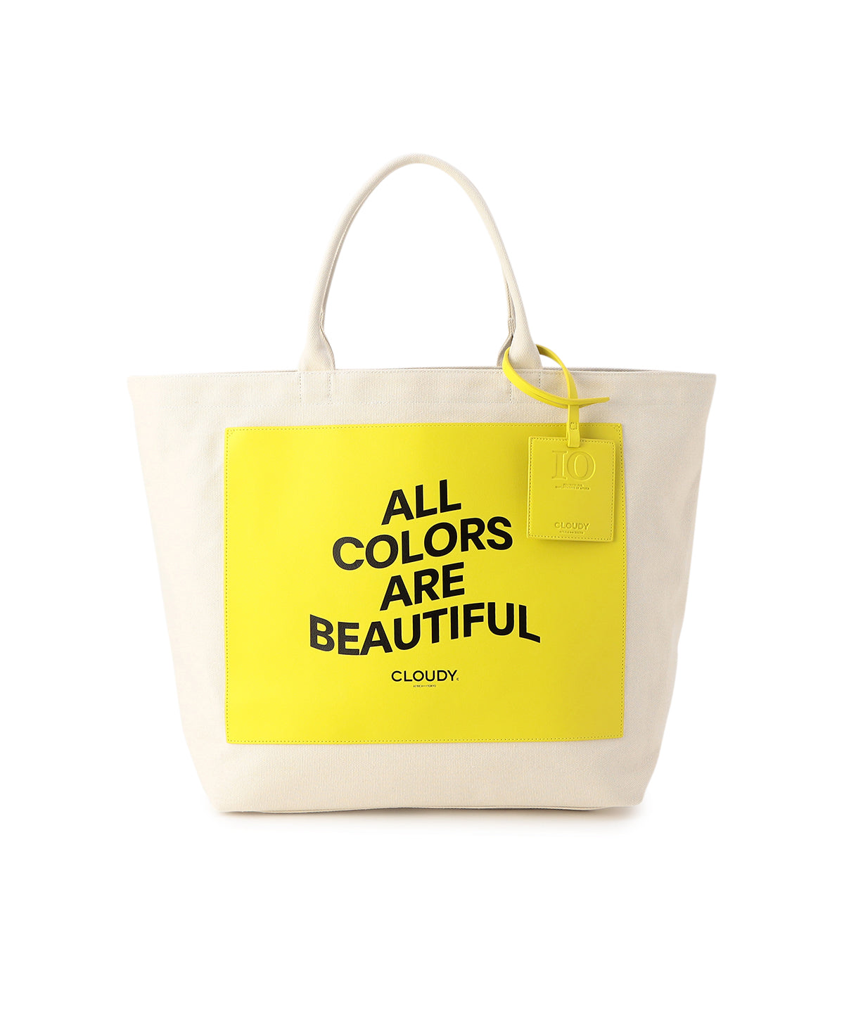 Recycled Canvas Tote (Large) YELLOW