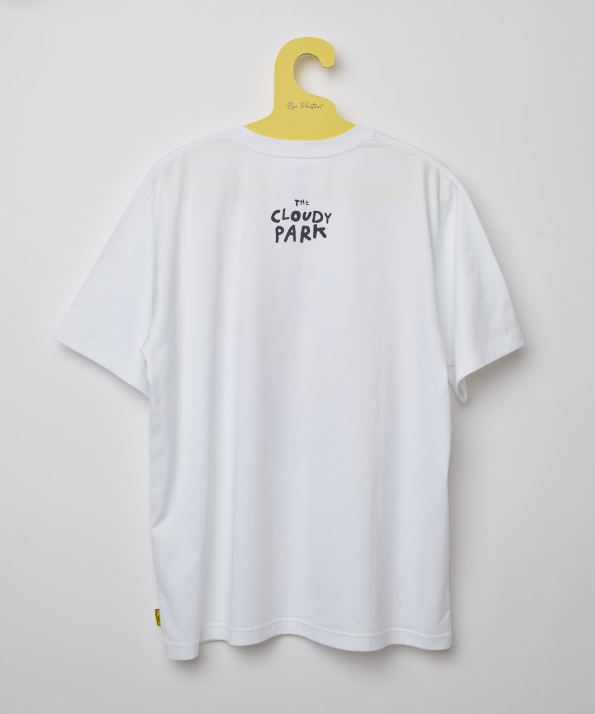 Park T-shirts CLOUDY PARK Front（Tire Flower）WHITE