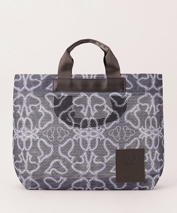 African Textile Mesh Tote Bag (Medium) DARK GRAY | バッグ | CLOUDY 