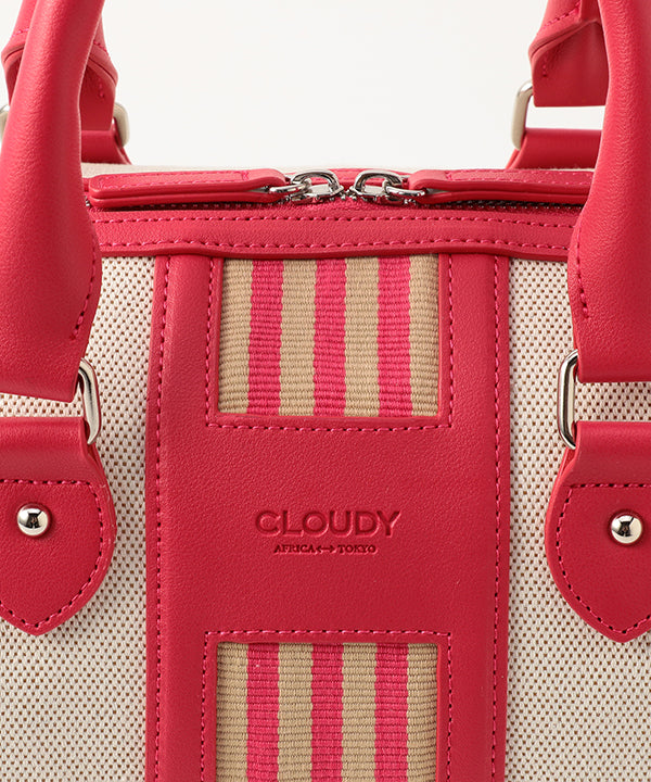 Two Tone Kente × Boston Bag PINK | バッグ | CLOUDY公式通販サイト