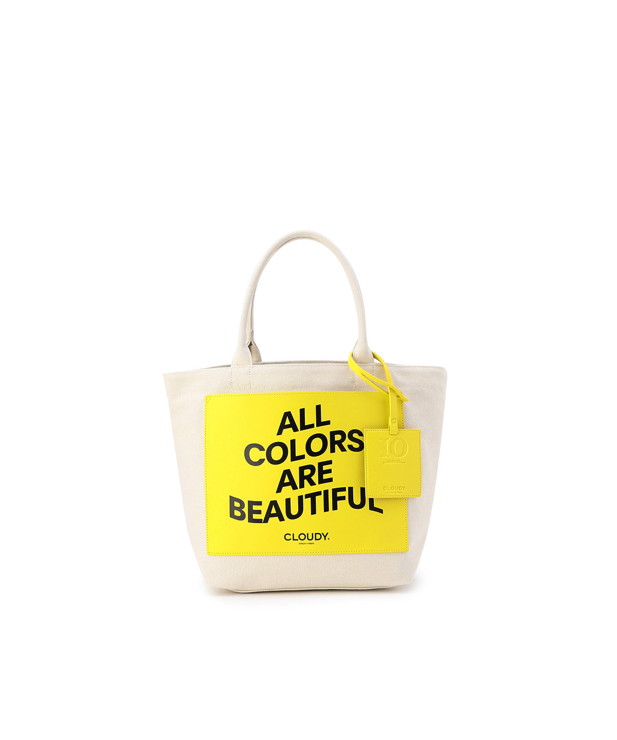 Recycled Canvas Tote (Medium) YELLOW
