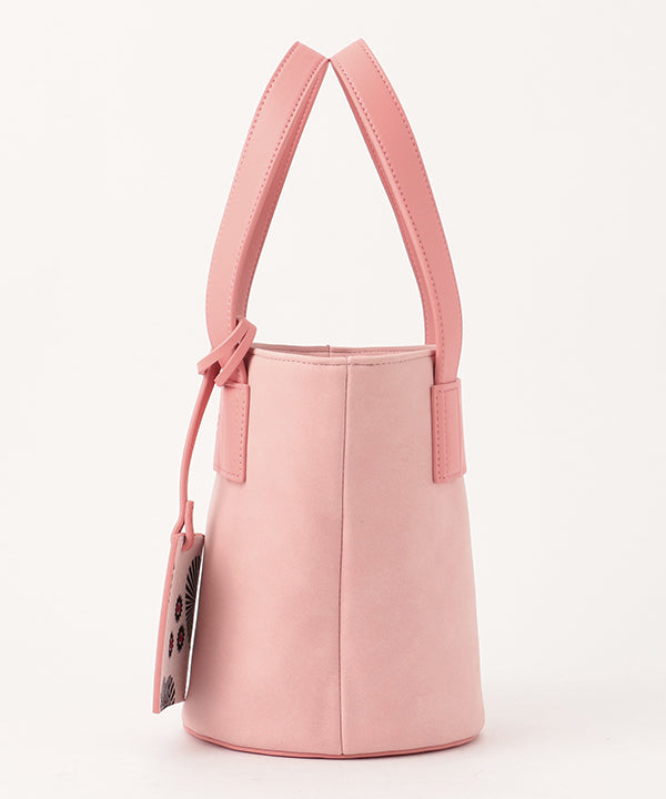 Fake Suede Handle Bag PINK