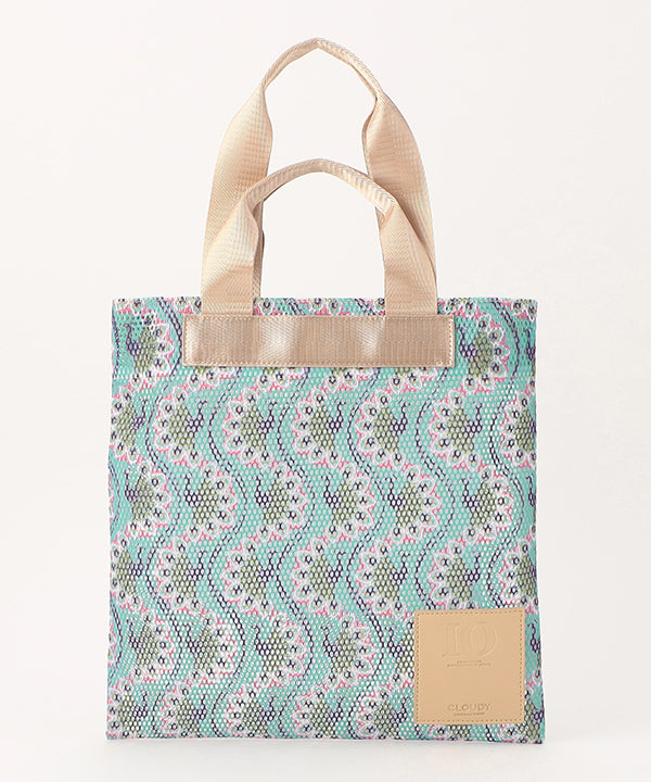 African Textile Mesh Tote Bag (Small) BEIGE | バッグ | CLOUDY公式 