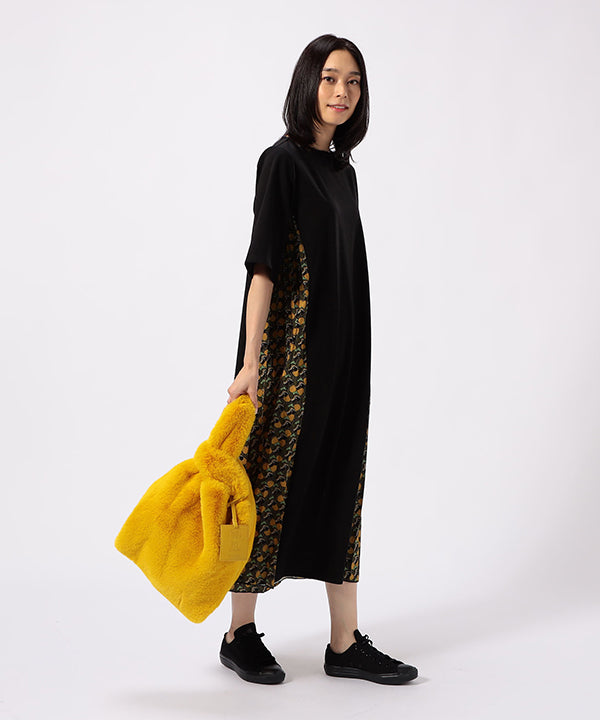 Eco Fur × African Fabric Convenience Bag (Medium) YELLOW | バッグ | CLOUDY 公式通販サイト