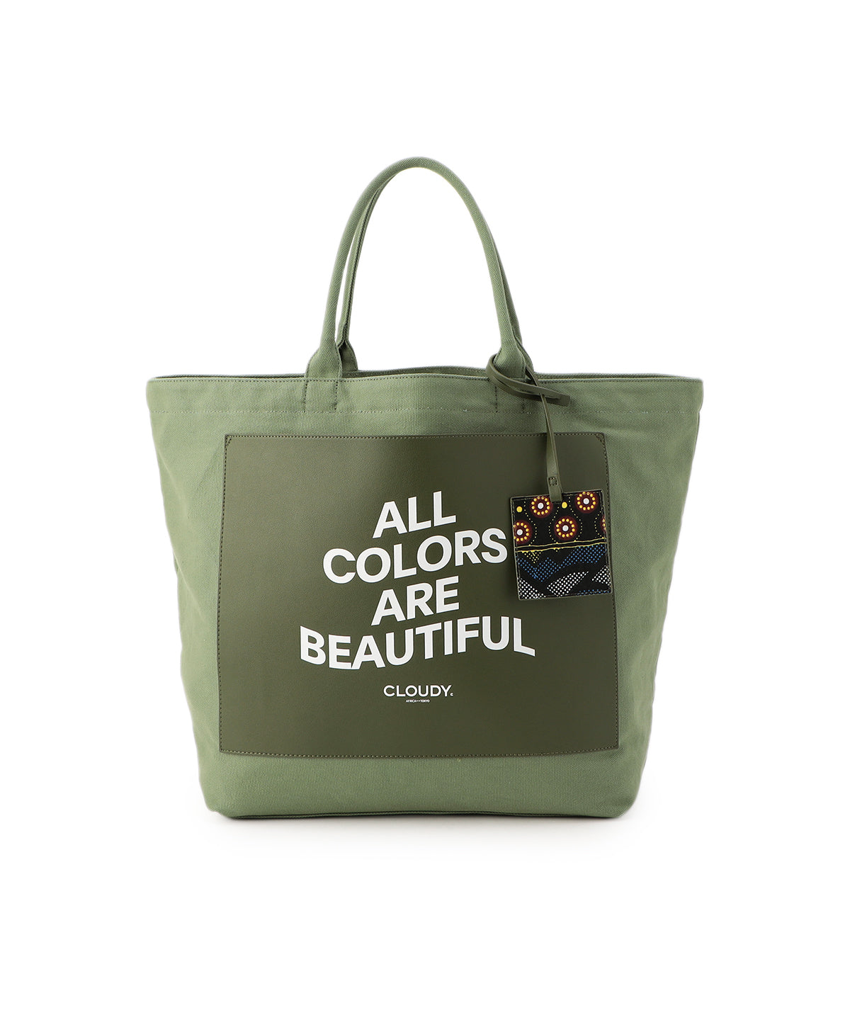 Colored Canvas Tote (Large) KAHKI | バッグ | CLOUDY公式通販サイト