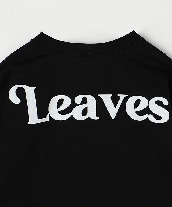 Long Sleeve T-Shirts FABRIC LEAVES BLACK