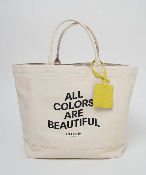 Recycled Canvas Tote Bag (Large) NATURAL