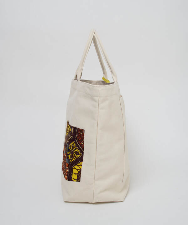 Recycled Canvas Tote Bag (Large) NATURAL