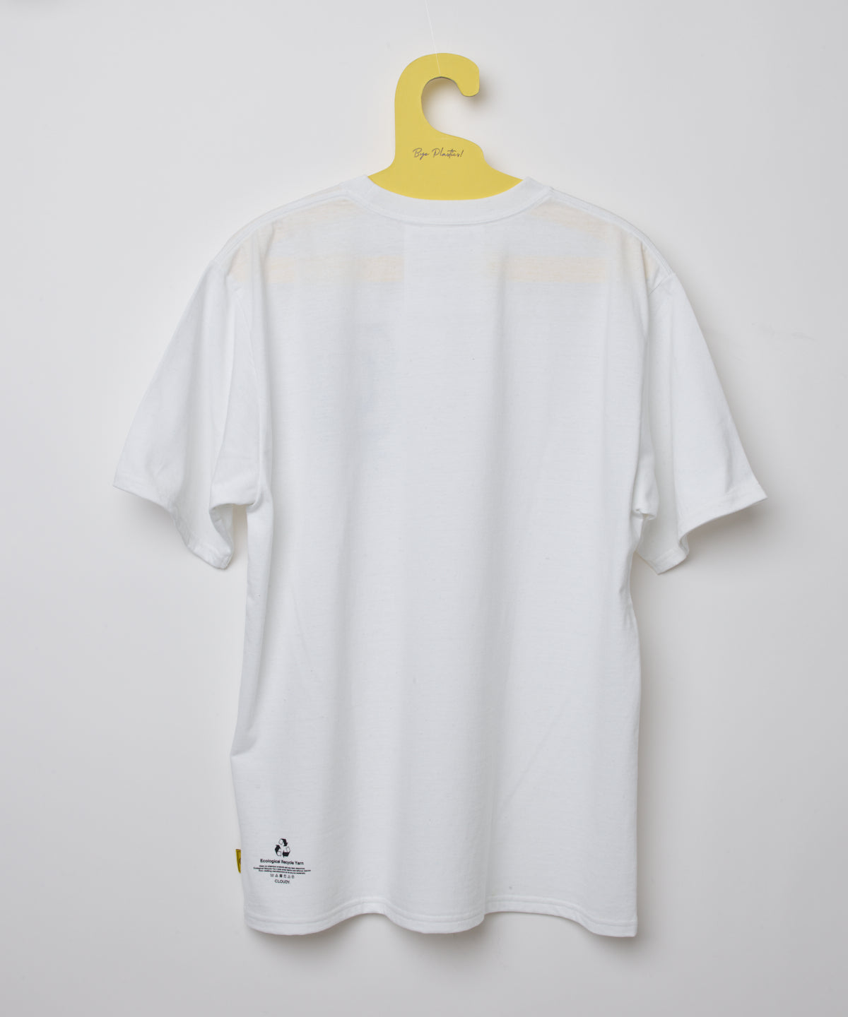 Park T-shirts Front C Print Half Sleeve WHITE