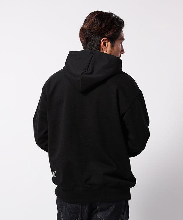 Recycled Sweat Parka CLOUDY LOGO BLACK | トップス | CLOUDY公式通販 ...