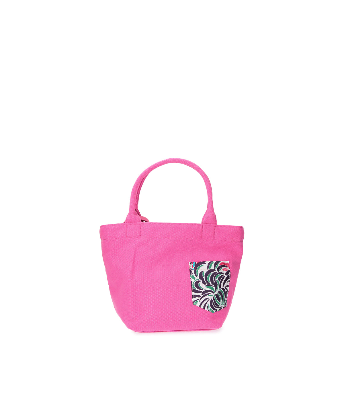 Colored Canvas Tote (Small) PINK