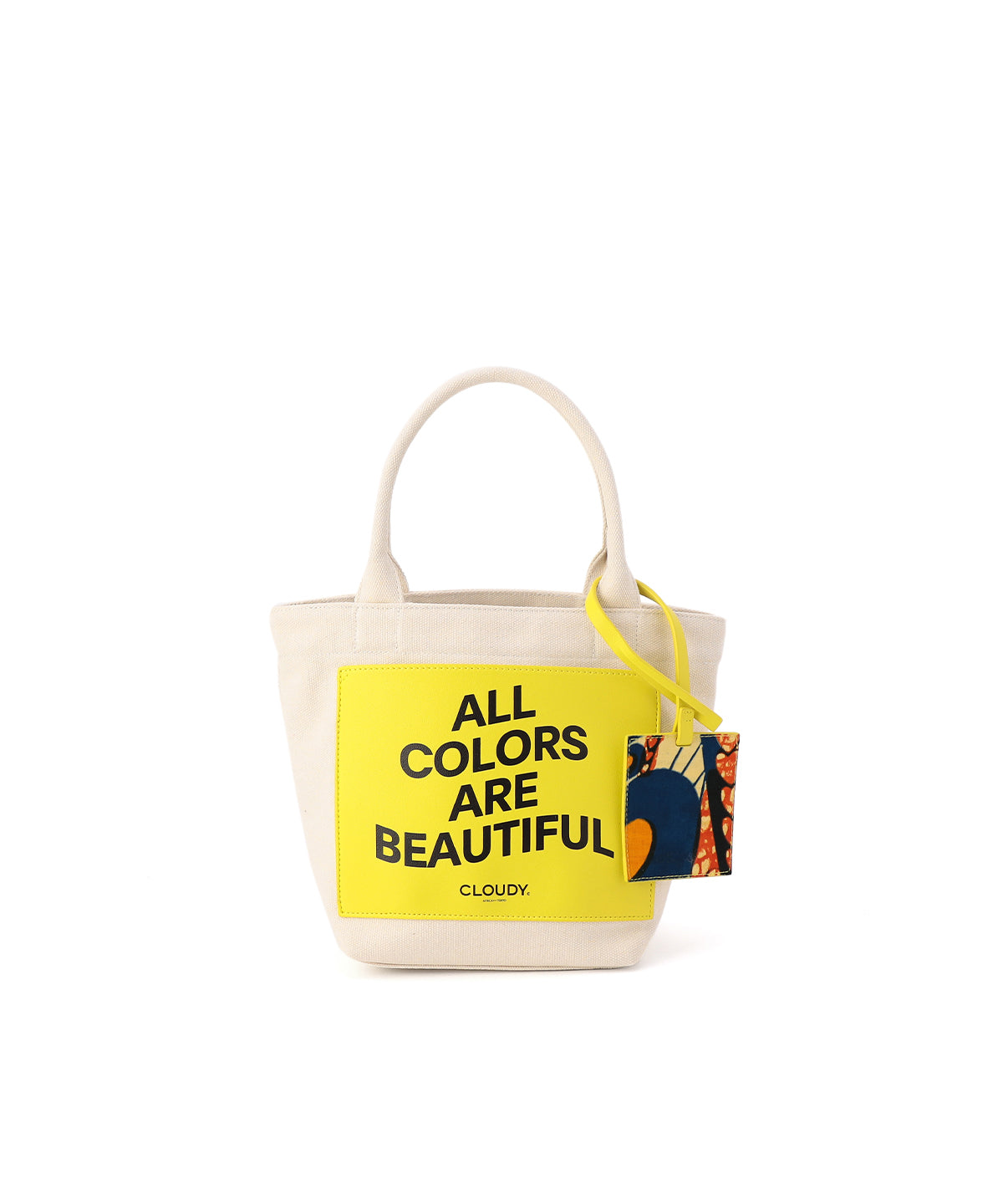 Recycled Canvas Tote (Small )YELLOW