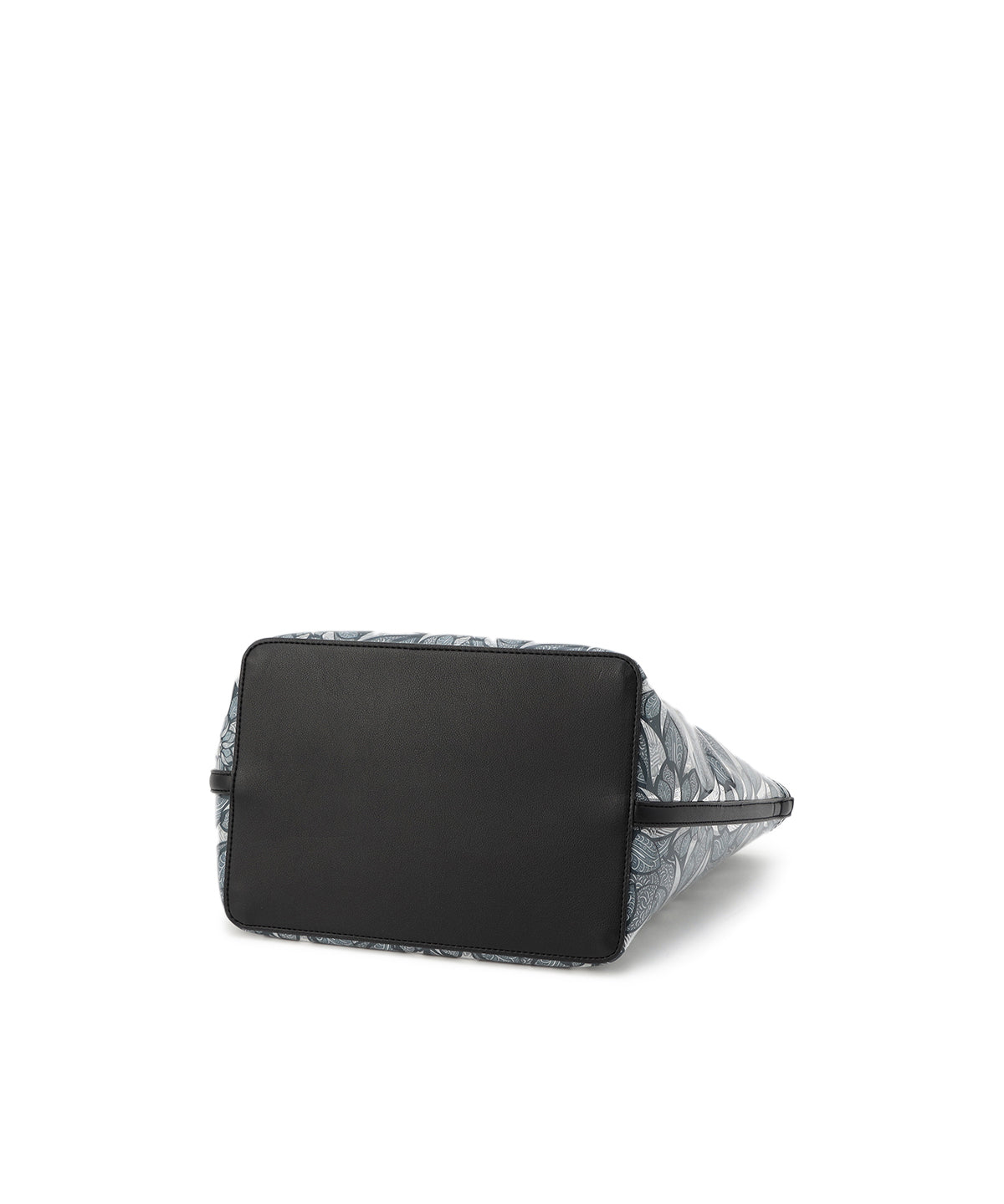 EVA×Fake Leather handle Bag (Medium) BLACK