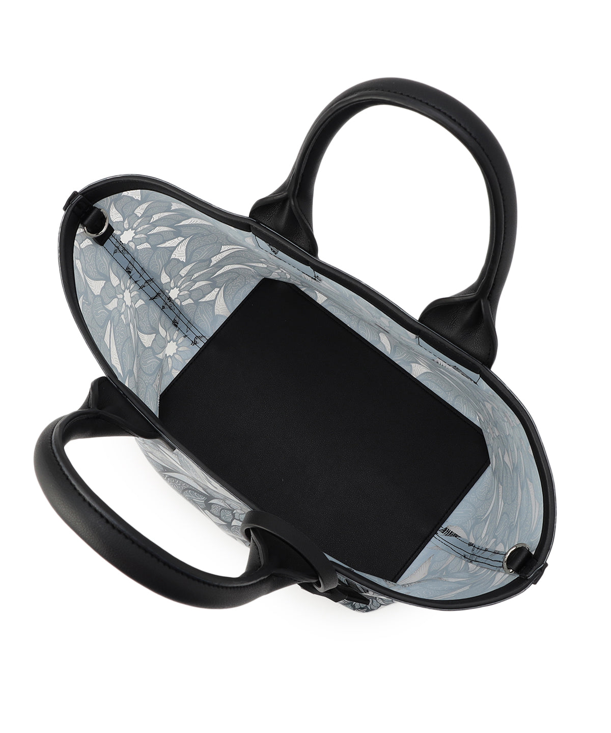 EVA×Fake Leather handle Bag (Medium) BLACK